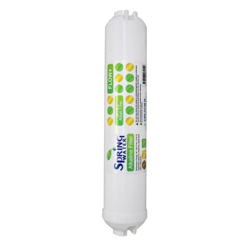 Spring Water Inline Alkali Filtre – 10” Quick Connect (pH Yükseltici Su Arıtma Filtresi)